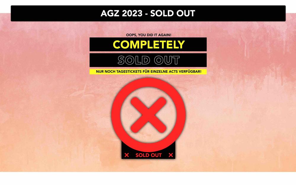 SOLD OUT Status